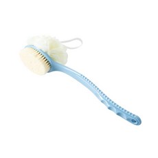 투인원 바디 브러쉬 때밀이솔 양면 샤워타올 목욕솔, 블루, 1개, 1개입