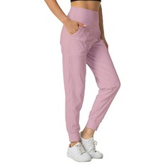 Kcutteyg 주머니가 있는 여성용 조거 팬츠 경량 빠른 건조 운동용 부드러운 바지 체육관 요가 러닝용 블랙. XS 147668