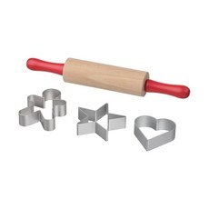 이케아 MALA 몰라 모델링도우 툴세트4종 멀티컬러, 단품, 1개