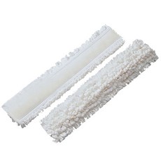 유리창 청소기 교체용 극세사 패드 창문 닦이 청소 도구 리필 부품 가정용 사무실 유리 표면 관리, 1개