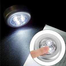 저희쇼핑몰은 일부상품제외하고 모두 무료배송입니다.LED 원터치램프 3구터치등 터치라이트 수면등 수유등 캠핑 비상등빠른배송을자랑하는 고객님의쇼핑몰, 1개