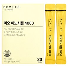 모비타 미오 이노시톨 4000 30회분 스틱형, 195g, 1개