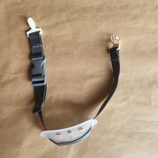 STONE 3M 藍鷹 夾扣式下巴帶 大夾扣PUB ABS通風 武士帽 工程帽 安全帽 3M工程帽可用, 1個, PUB夾扣下巴帶(尼龍), 無