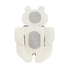 헤이쥬드 유모차머리보호대 머리고정 유아 지지대, 1개, 베이지옐로우 중간