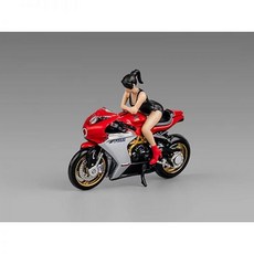 자동차 다이캐스트 모형 피규어 미니어처 MV 슈퍼 벨로체 800 오토바이 빨강과 은색 포함 1/64 모델 CM 모델즈 CM64SV80001, 자동차 다이캐스트 모형 피규어 미니어처 MV 슈퍼 벨로