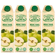 이젠서진 돈시몬 생과일 100% 착즙 사과주스 1리터 3개, 1L