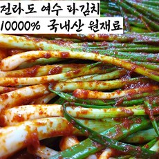 국내산 전라도 여수 파김치 원재료 모두 국산 김치, 1세트, 3kg