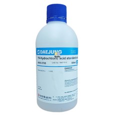 묽은염산 1mol ST 500ml (4095-3705) Hydrochloric acid 시약 화공약품