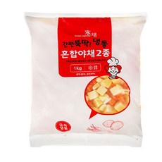 냉동야채믹스 볶음밥 샐러드용 냉동 혼합야채2종 4종 9종 선택(각1kg), 1개, 1kg 야채2종