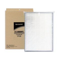夏普 FU-D80T-W 專用 HEPA 集塵過濾網 FZ-D80HFE, 1個