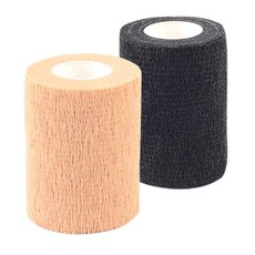 TW 스포츠 압박 붕대 대형 스킨 밴드 자가점착 7.5cm 블랙, 베이지, 상세표기, 1개, 상세표기