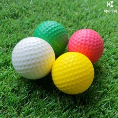 하이가이 연습용 스펀지 골프공 실내 연습 골프볼 16개 세트, 1개