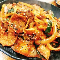 은항아리식당 암돼지로 만든 제육볶음 두루치기 밥반찬 밀키트 냉장, 600g, 1개