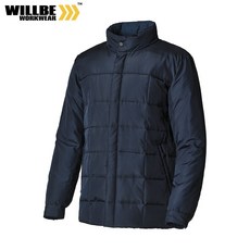 윌비 사각 체크 퀼팅점퍼 작업복 작업복점퍼 회사단체복 CT108