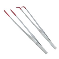 파충류 도마뱀 먹이 핀셋 밀웜 피딩용 곡선 집게 27cm, 곡선형, 1개, 50g