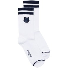 메종키츠네 볼드 폭스 헤드 양말