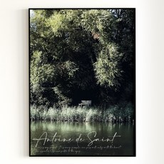 [아트밀] 쉼이 있는 여행사진 액자 90종 - 39 마음, 1 (소형) A4액자_샴페인골드, 샴페인골드