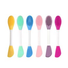 엠엔피 양면 실리콘 팩브러쉬 6개입, 1개, 혼합