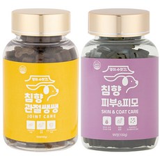 강아지 눈 관절 심장 피부영양제 아토피 피부병 슬개골탈구 백내장 눈물자국 댕이수랏간 침향 눈물뚝 피부&피모 심장튼튼 관절쌩쌩 100g, 1개, 피부&피모+관절쌩쌩