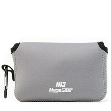 MegaGEAR 이어 Fujifilm X100F X100T X100S 초경량 네오프렌 카메라 케이스 카라비너 ​​포함 그레이(MG1095) 127012, MegaGEAR 이어 Fujifilm X100F, X1