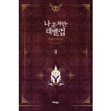 나 혼자만 레벨업 2 권 소설 책, 단품, 단품