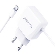 팬택 2.1A 8핀 아이폰일체형 충전기 군대용 애플호환 1.2m케이블 군인충전기, 화이트, 1개