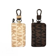 1+1 스마트키 가죽 케이스 세트 자동차 차 키 홀더 레더 지갑 스마트 차키 자동차키 키홀더 키케이스 링 열쇠 고리 키링 차키링 키지갑, E세트, 1세트, R99830E