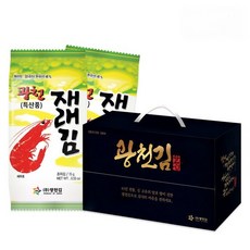 [광천김] 광천 재래김 새우 식탁김 선물세트 15g X 30봉, 1세트