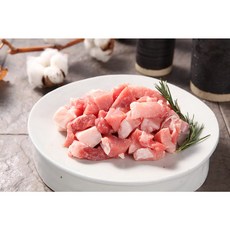 [고기마을] 한돈 앞다리살 (수육용/보쌈용/찌개용/제육볶음용) 1kg 육즙 가득한 국산 돼지 전지 [원산지:국산(전라남도 목포시)], 1개