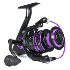 5.2:1 스피닝 낚시 릴 8KG 최대 드래그 파워 CNC 알루미늄 스풀 낚시 코일 1000-7000 시리즈, 규격 없음, 5000 Series