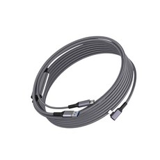 18W Link 相容 Quest 3/3S 五米加強充電版 延長使用時間 訊號放大 高速數據傳輸, 深灰, 1套, L018帶充電線