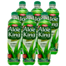 오케이에프 알로에베라킹 음료, 1.5L, 6개