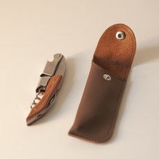 수요연차 고급 원목 와인 오프너 전문가용 병 따개, 1개