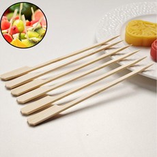 손잡이 꼬지 200개입 대나무 푸드 스틱 과일 오뎅꼬치