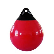 BOSENTE PVC 船用防撞靠球 多色可選, 1個, 紅色,29X35cm4mm厚