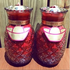 鳳梨酥油蠟燭／香酥蠟燭 (一對入) 適用初一十五、拜拜、土地公求財, 1個, ３號【約２天】蠟燭．超商最多４對