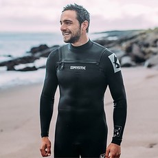 MYSTIC STAR 前拉3/2mm 潛水衣, 黑