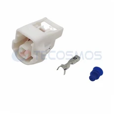 1핀 자동차 방수 커넥터 노크 센서 와이어 하네스 플러그 7283-1019 90980-11166 토요타용, 01 1SET With Pin