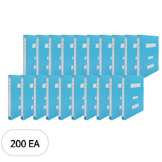 희망사무포인트 대용량 PP 정부화일 A4, 청색, 200Ea