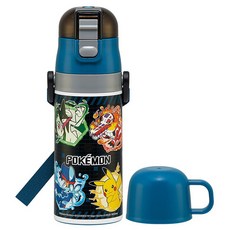 PoKeMoN 寶可夢 25 兩用水瓶, 黃色, 1個, 420ml