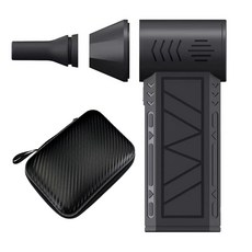 高速渦輪吹塵機，四檔風速可調，迷你LED照明，附收納包，多功能清潔工具, 80萭轉 | 智能保護, 1套