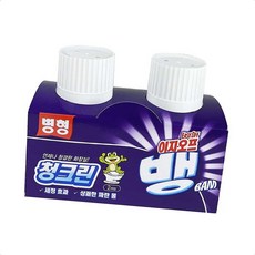 변기세정제 청크린 병형 180g 2입 화장실청소 자동변기세정제 탈취제