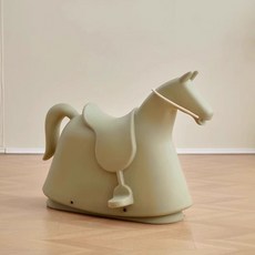 흔들목마 말 놀이기구 키즈놀이 장난감 흔들의자 흔들말, 말차색