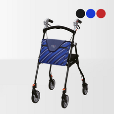 장기요양기관 지정업체 허준의료기 복지용구 장기요양인정서 구입 최소 85% 지원 카본 성인용 실외 보행기 할머니 보행기 어르신 보행기 슬림핏(SL-0680WS), 기초수급자 (전화주세요), 블루