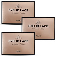 홀리미코 아이리드 레이스 쌍꺼풀 테이프 3박스(박스당 4mm 36쌍) 단일사이즈, 3개