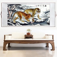족자 대형 호랑이그림 풍수에좋은그림 베스트모음(15종) 인테리어 개업선물 소품, 영웅적인 정신