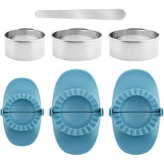 엠파나다 제작기 프레스 만두 제작 도구 세트(반죽 커터 포함) 프레스 몰드 몰드 기계 만들기 더 쉽도록