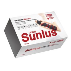 Sunlus 三樂事行動智能熱敷墊 SP1408, 115.8X7.4±2.5cm