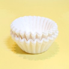 28mm 유산지컵 (화이트) (50장내외), 화이트, 1세트