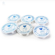 다소니디자인 비즈 공예 투명 와이어 팔찌만들기부자재, 0.5mm